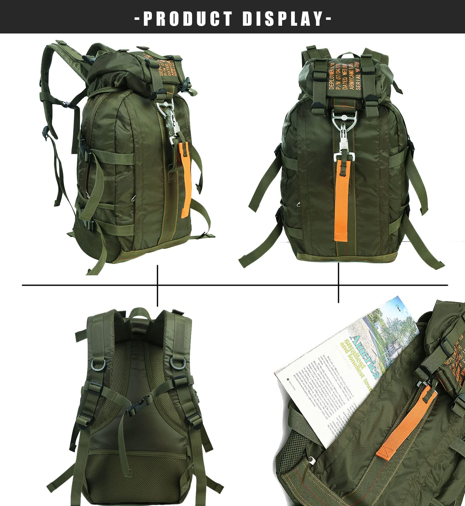 Parachute backpack best sale